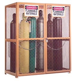 Oxygen Tank Storage Cabinets